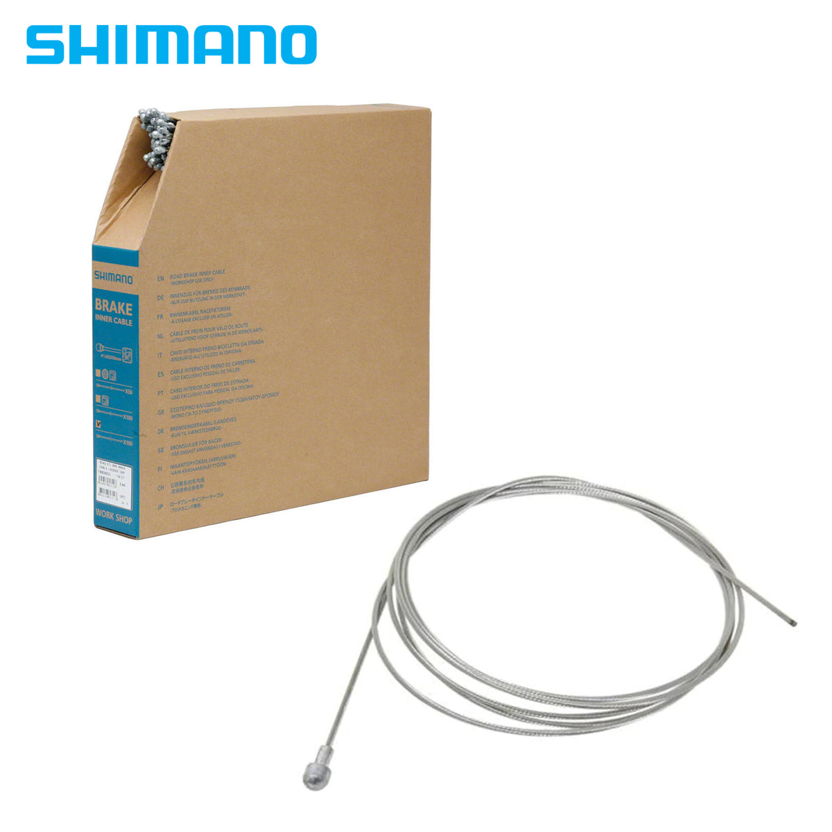Brake Inner Wire Shimano Road STL Brake Inner Cable 1.6 x 2050mm - per pc – Supreme Bikes PH