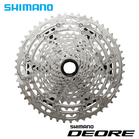 Shimano Deore CS-M6200 12-Speed Cassette Sprocket Microspline - Silver