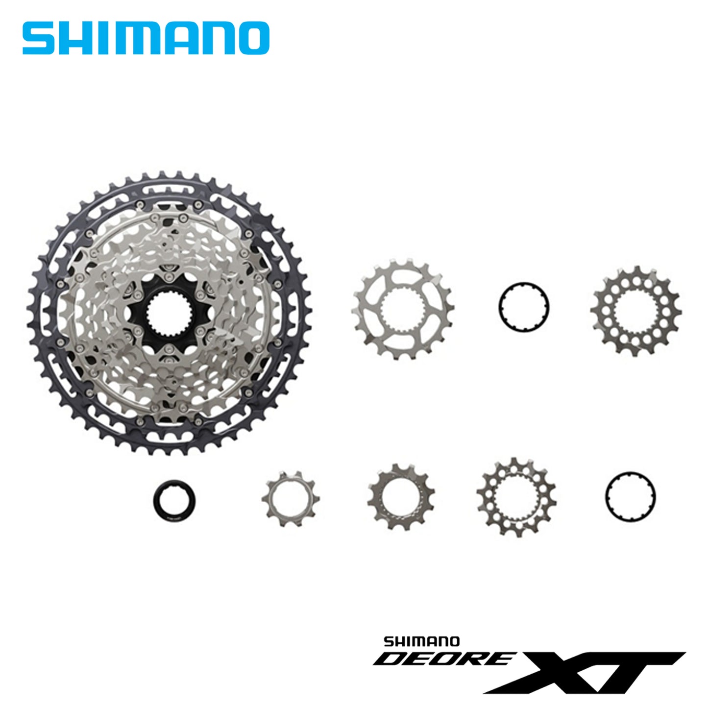 Shimano Deore XT CS-M8200 12-Speed Cassette Sprocket Hyperglide+ Microspline