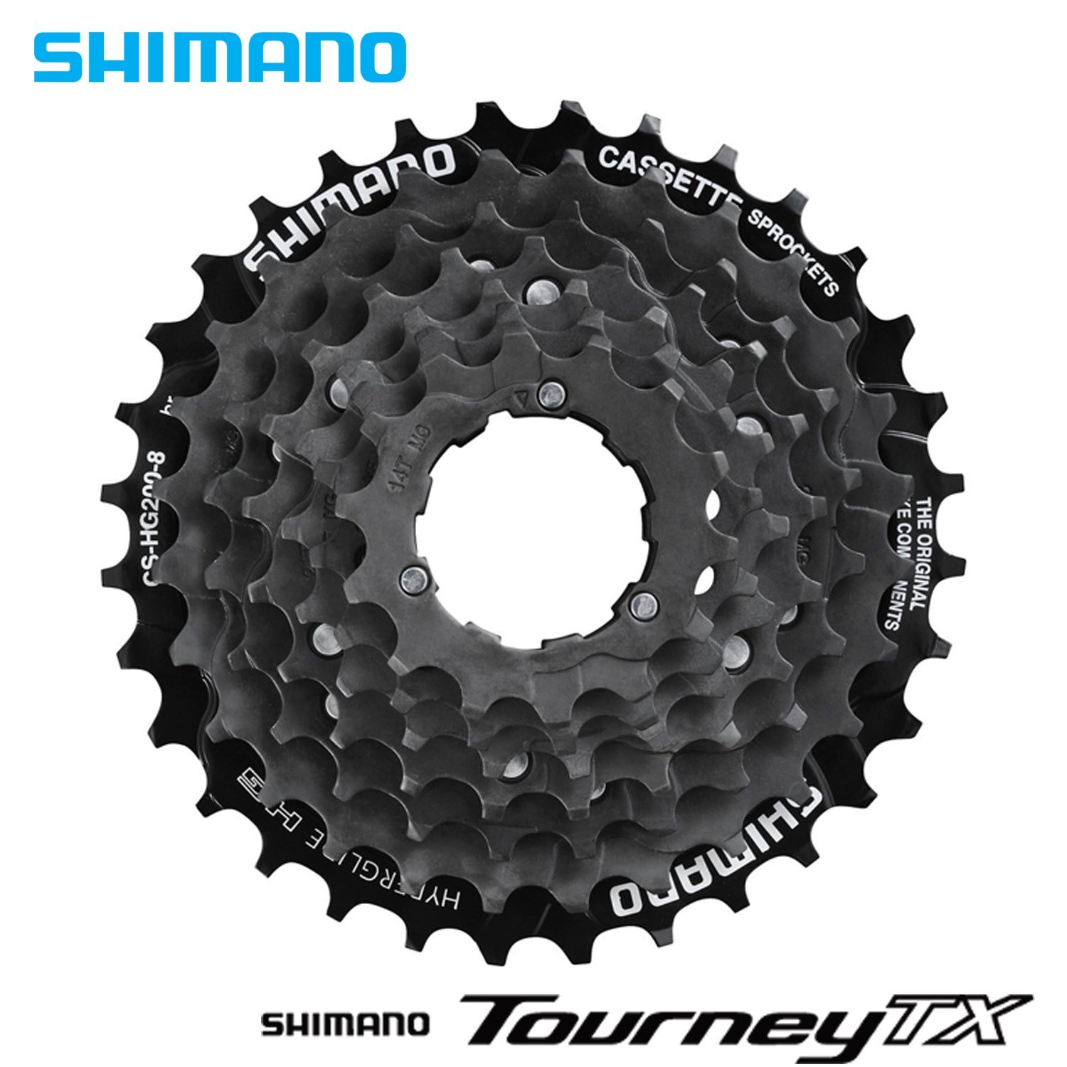 Shimano Tourney TX CS HG200 8 12 32 8 Speed HG Cassette Sprocket