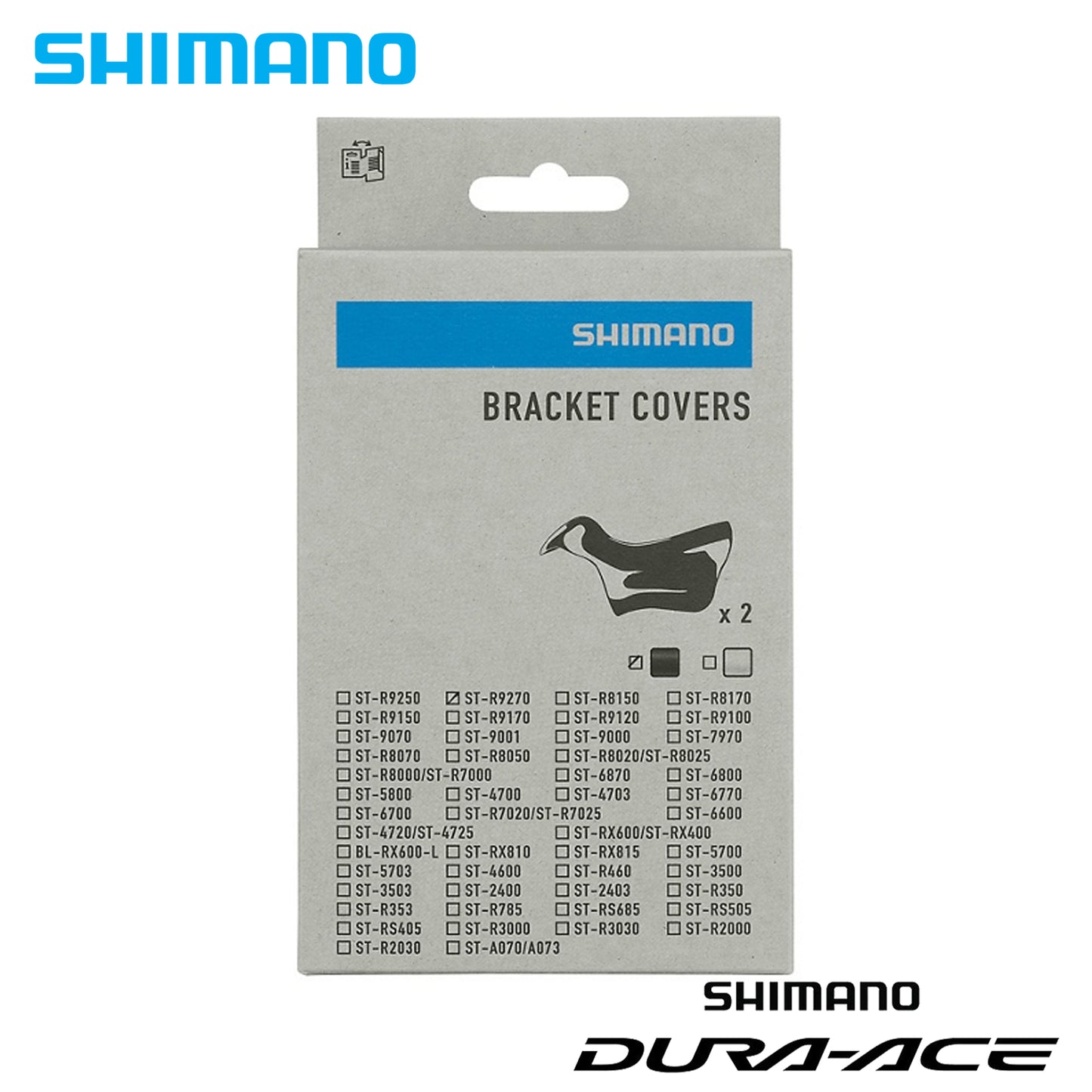 Shimano Dura-Ace Hood Bracket Cover for ST-R9270 - Y0MX98010