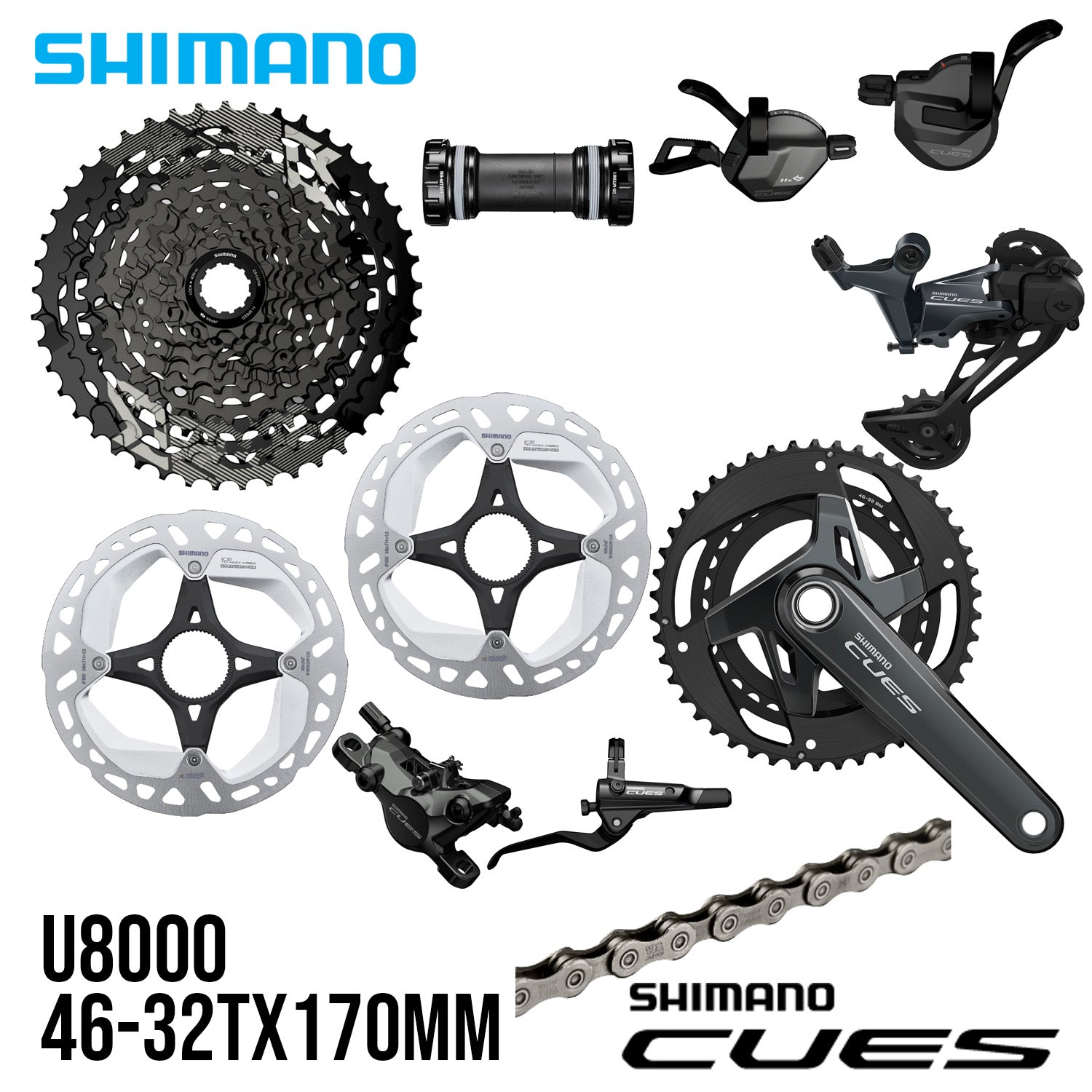 Sensah Gravel Groupset Gravel Sensah Mountain Bike Groupset