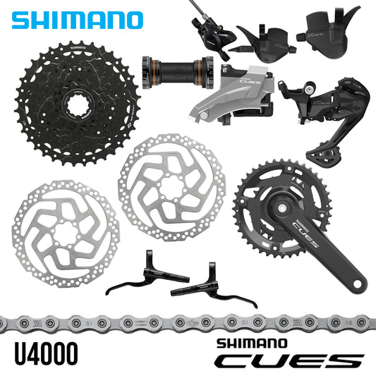 Shimano Cues U4000 2x9 9-Speed Groupset