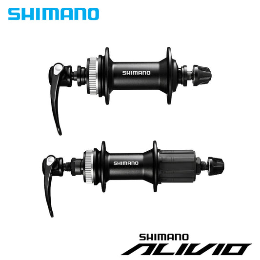 Shimano Alivio M4050 - CENTER LOCK - Disc Brake - Quick Release - 32H - F/R Set