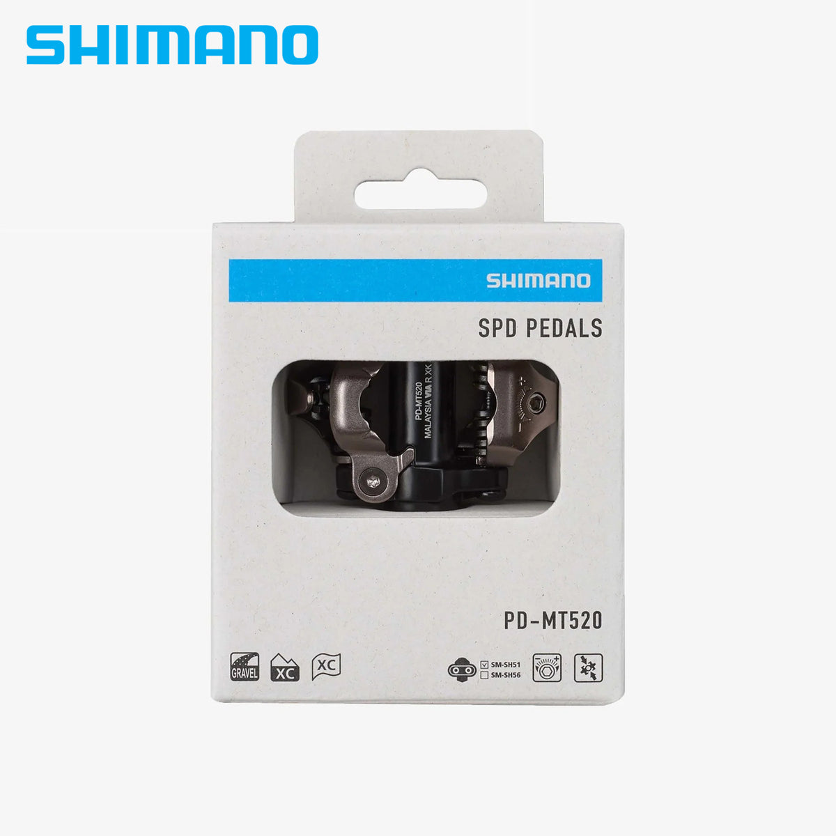 Shimano PD-MT520 SPD Pedal - Black