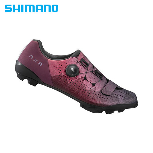 Shimano RX8 Gravel / MTB Carbon Composite Bike Shoes SPD BOA LI2 (SH-RX801) - Twilight