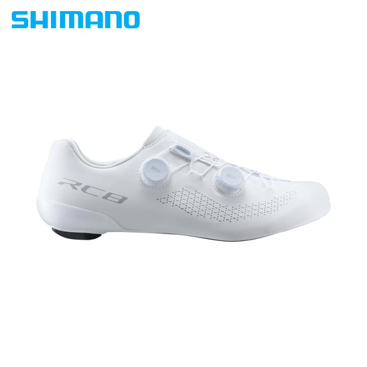 Shimano SH-RC810 Road Race-Ready Performance Bike Shoes - White