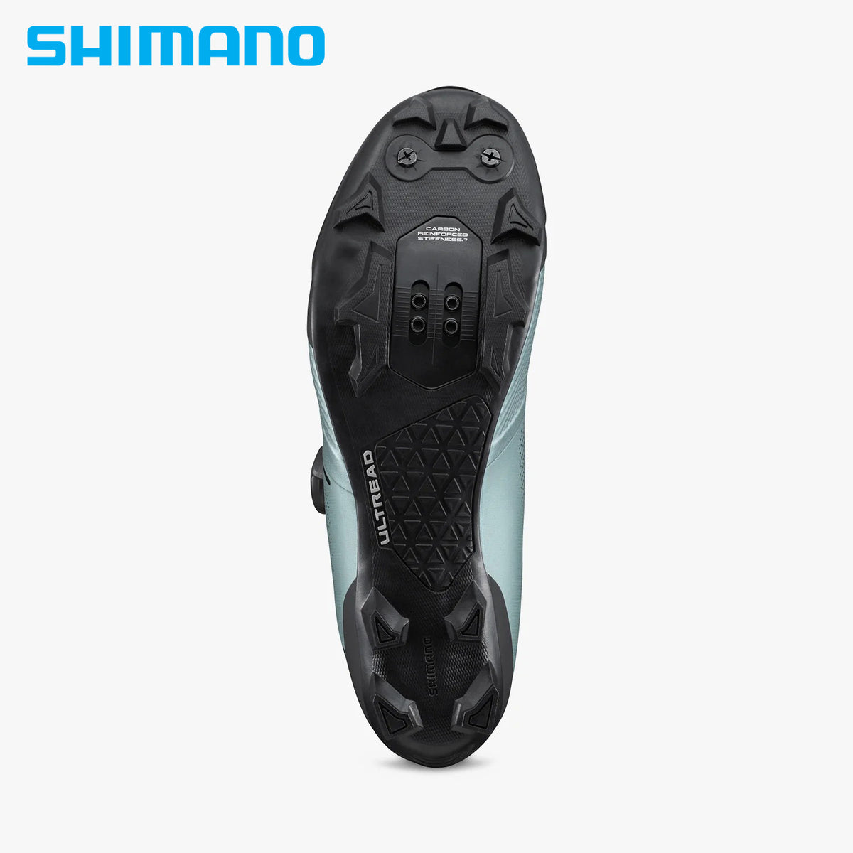 Shimano XC5 SH-XC503 Off-Road/Cross Country Bike Shoes, Cleats - Ice Blue