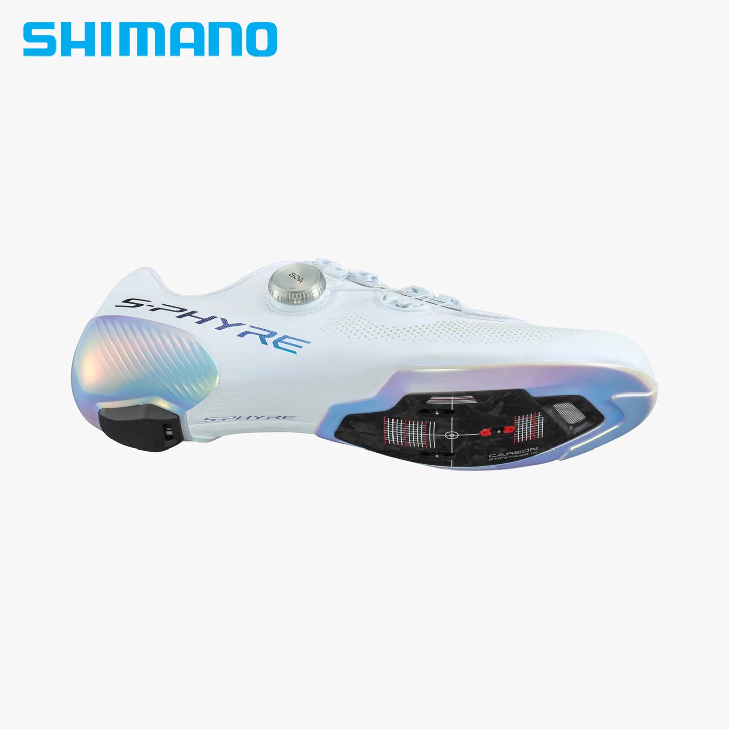 Shimano S-PHYRE SH-RC903 PWR Road Bike Shoes - White