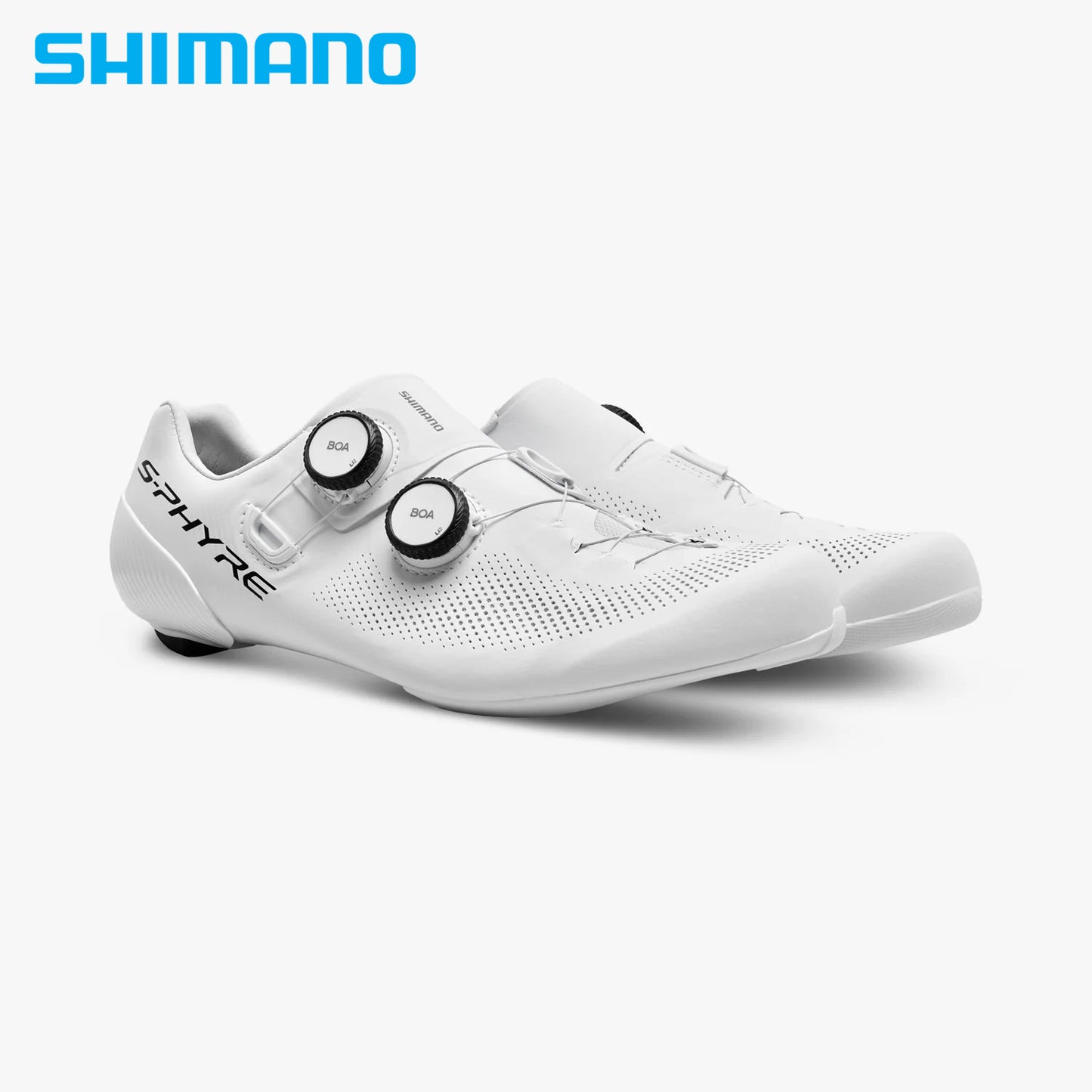 Shimano S-PHYRE SH-RC903 Wide Road Bike Shoes - White