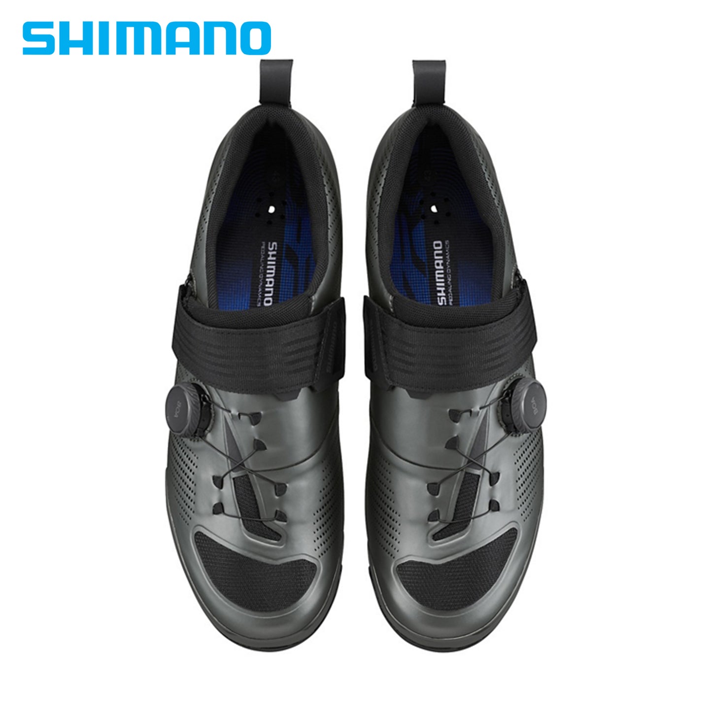 Shimano S-PHYRE SH-TR903 Triathlon Bike Shoes - Matte Gunmetal