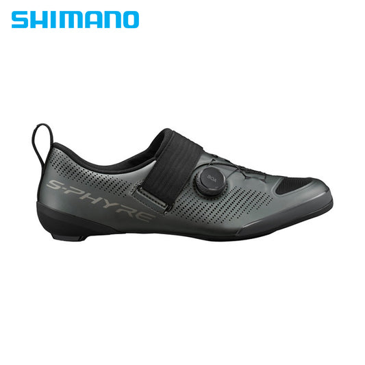 Shimano S-PHYRE SH-TR903 Triathlon Bike Shoes - Matte Gunmetal