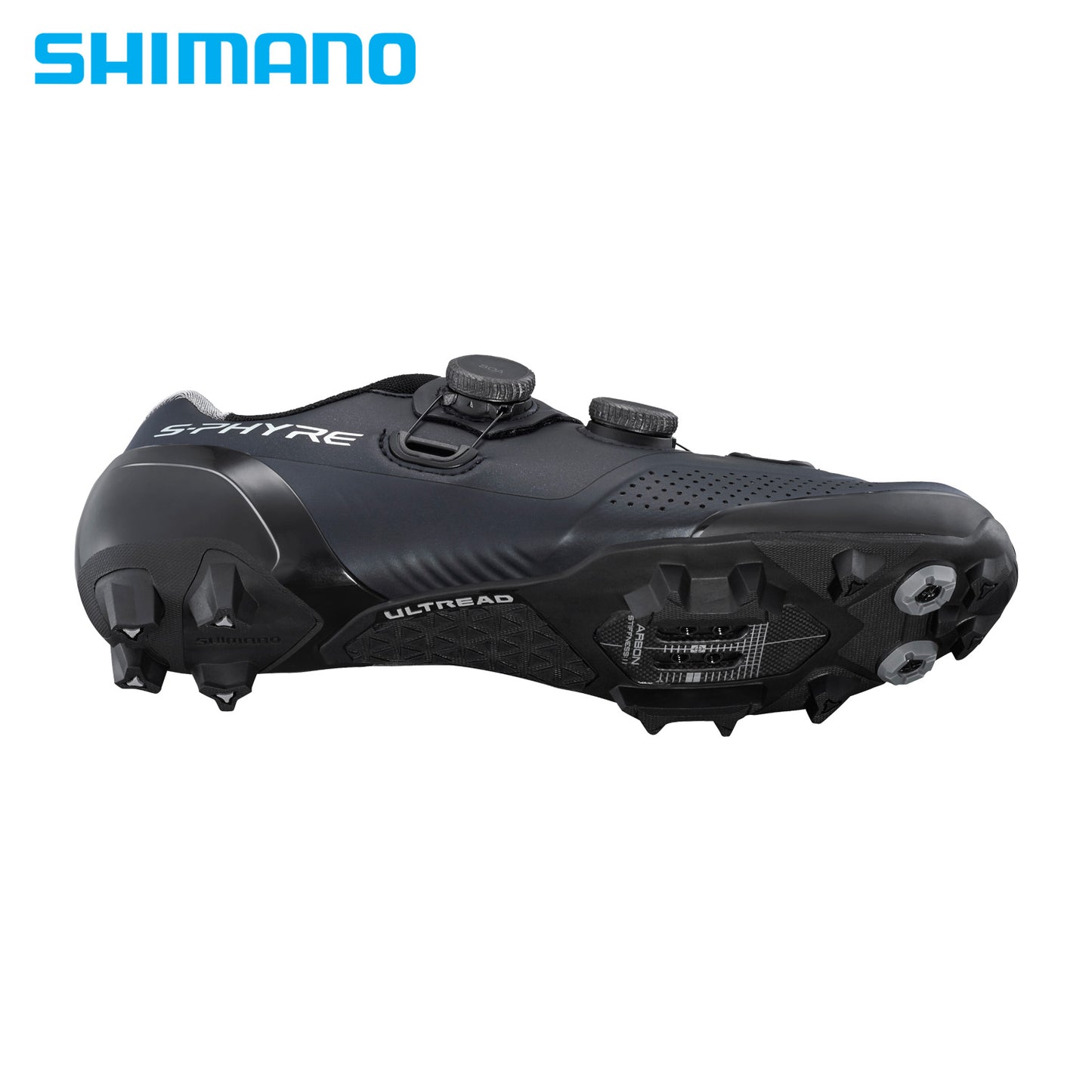 Shimano S-PHYRE SH-XC902 MTB Mountain Bike Shoes, Cleats - Black