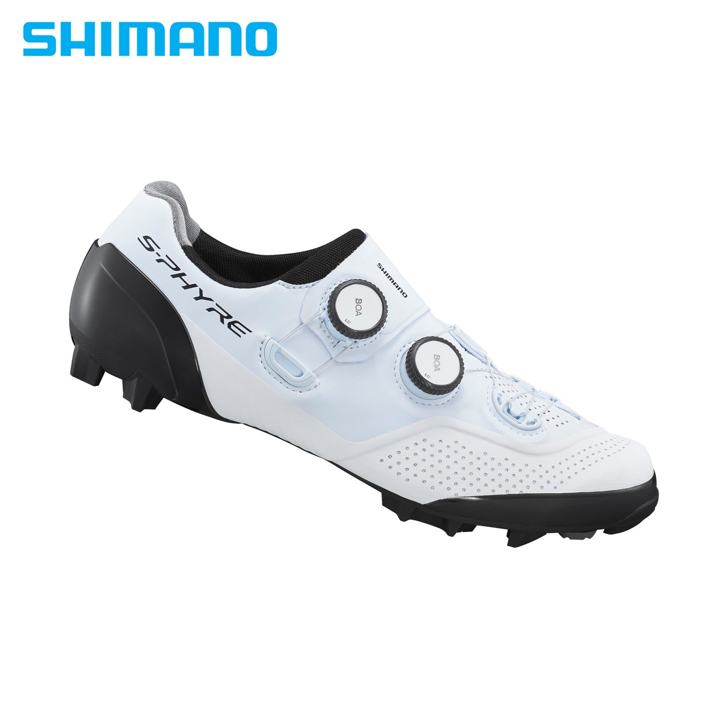 Shimano S-PHYRE SH-XC902 MTB Mountain Bike Shoes, Cleats - White