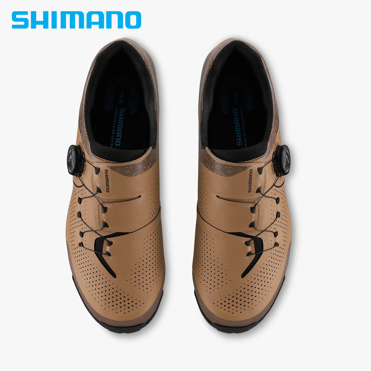 Shimano XC3 Off-Road / MTB XC Bike Shoes SPD (SH-XC302) - Brown