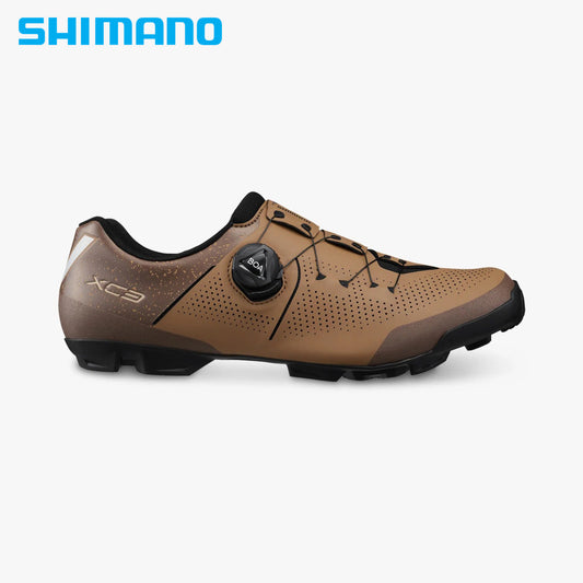 Shimano XC3 Off-Road / MTB XC Bike Shoes SPD (SH-XC302) - Brown