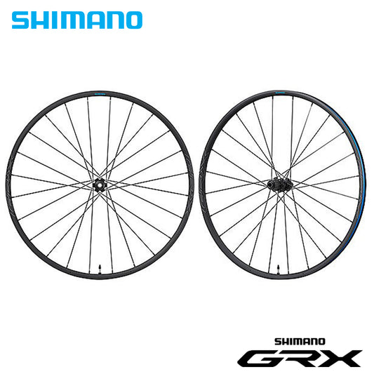 Shimano GRX WH-RX570-700C Gravel Tubeless Disc Wheelset Front and Rear