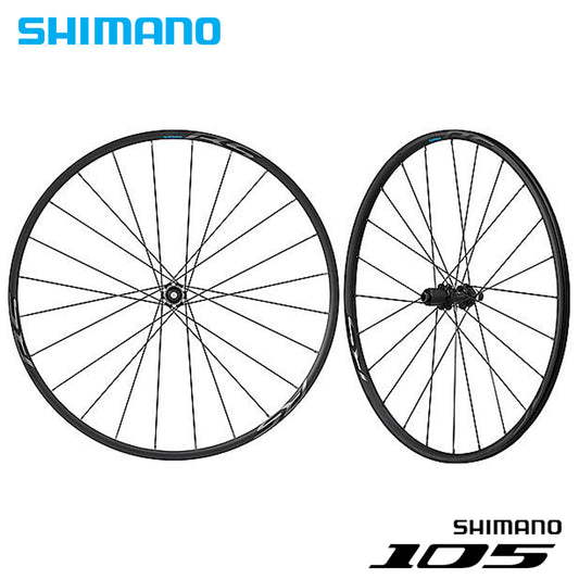 Shimano 105 WH-RS370-700C Road Tubeless Disc Wheelset Front and Rear 1980g