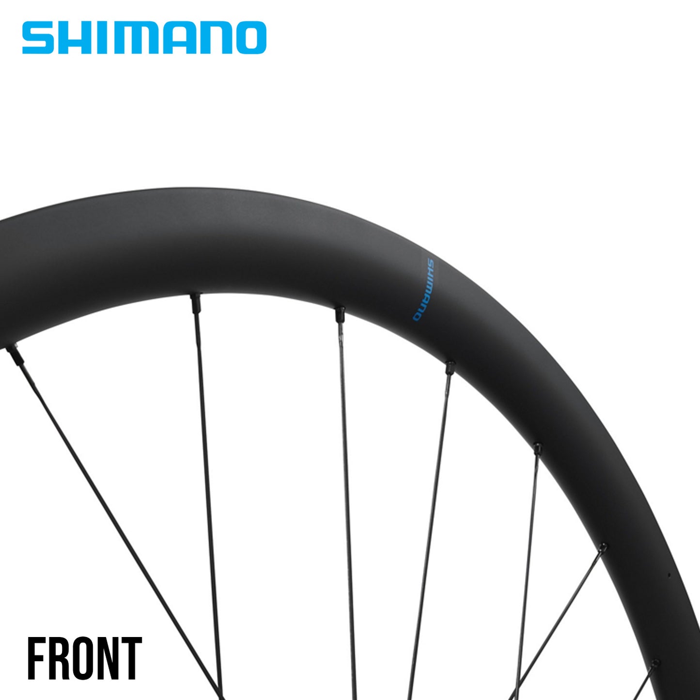 Shimano GRX WH-RX880-700C Gravel Microspline Carbon Tubeless Disc Wheelset Front and Rear 1394g