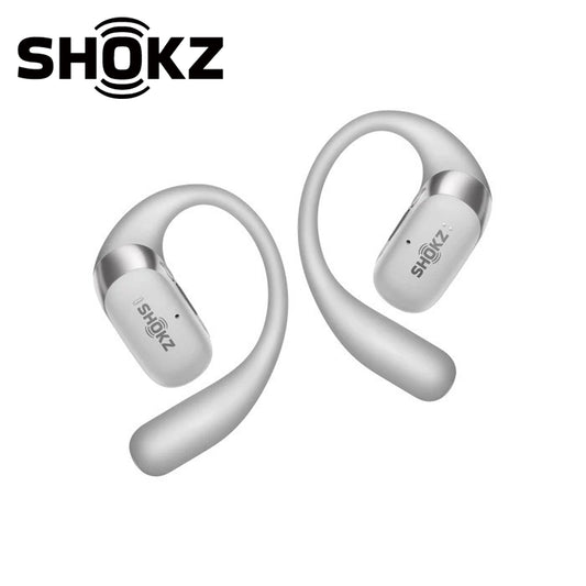 SHOKZ OpenFit 2+ DirectPitch 2.0 Dolby Audio Open-Ear Headphones w/ Wireless Charging - Grey