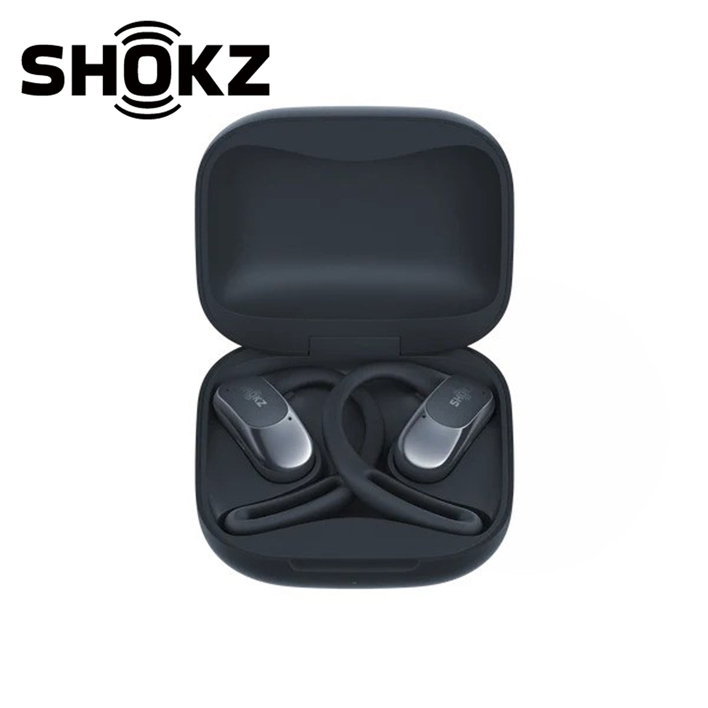 SHOKZ OpenFit Air DirectPitch Open-Ear Headphones - Black