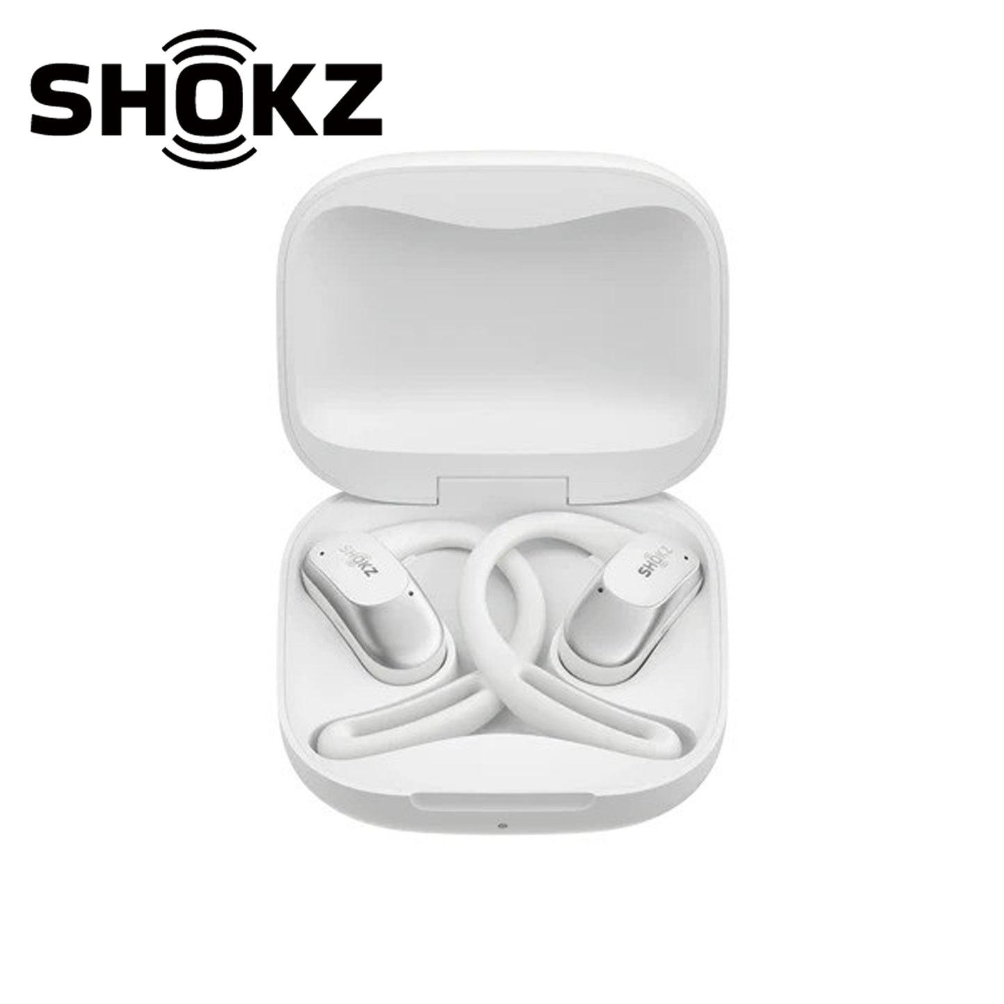 SHOKZ OpenFit Air DirectPitch Open-Ear Headphones - White