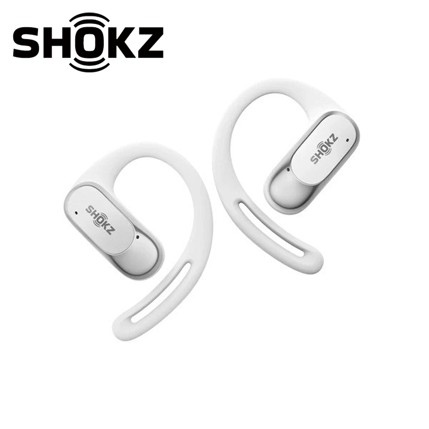 SHOKZ OpenFit Air DirectPitch Open-Ear Headphones - White