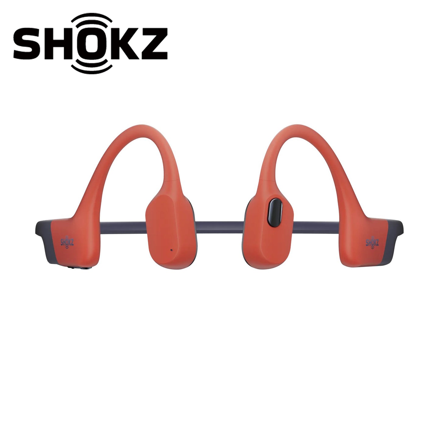 SHOKZ OpenSwim Pro IP68 Waterproof Bone Conduction Sport Headphones - Red