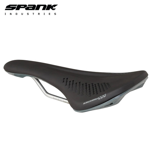 Spank Oozy 220 MTB 144mm Bike Saddle - Black/Grey