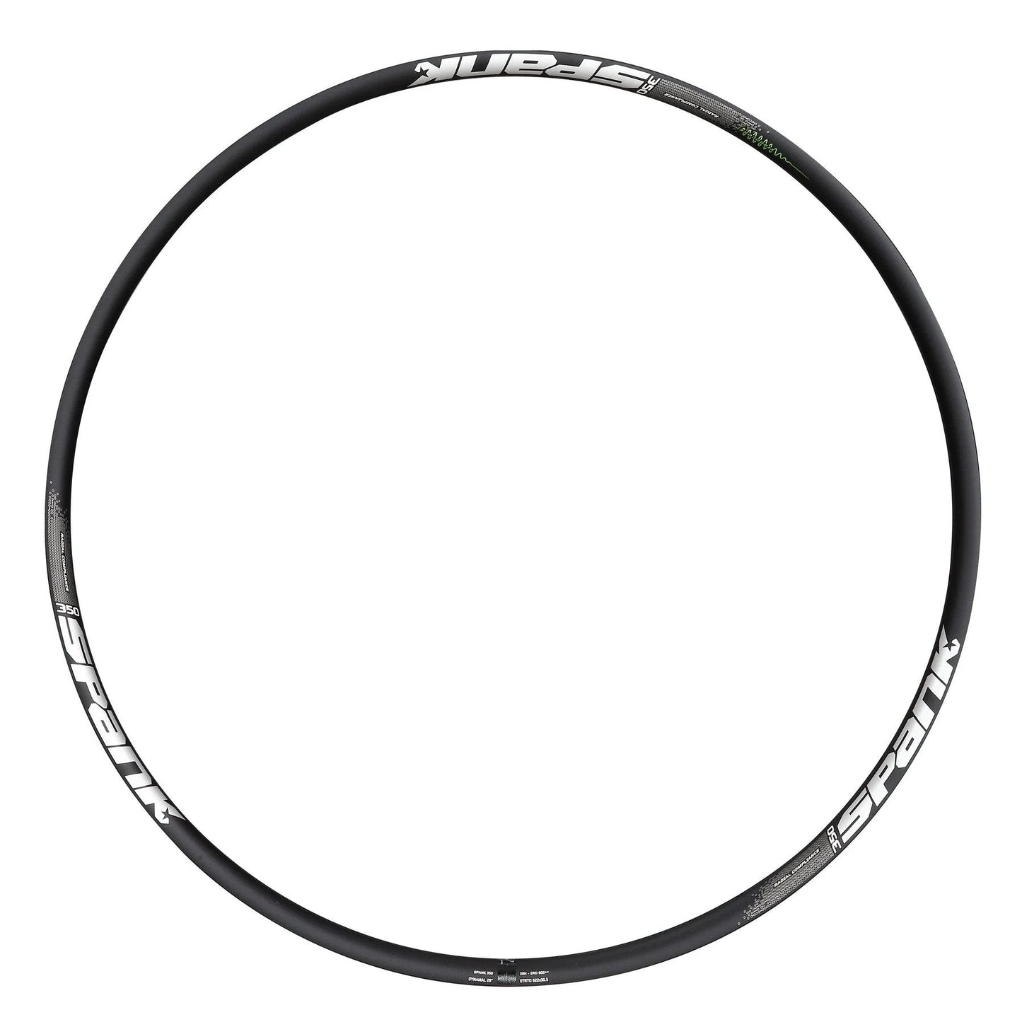 Spank 350 Vibrocore Bike Rim 29" - Black