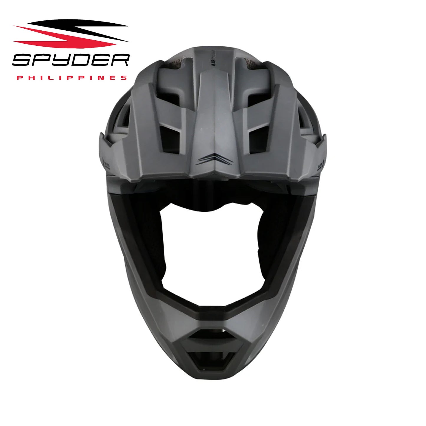 Spyder Airframe MTB Full Face Fidlock Bike Helmet - Titanium Grey