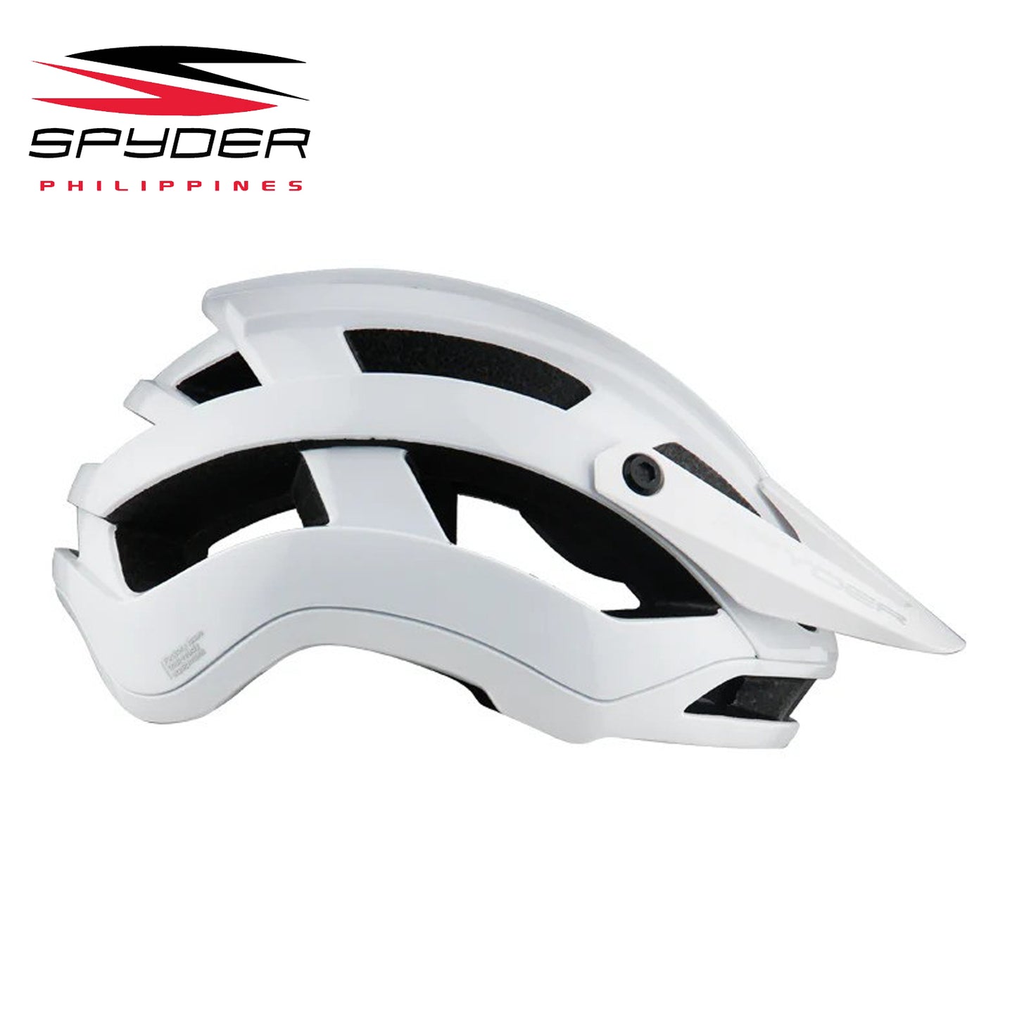 Spyder BERM MTB Bike Helmet - Arctic White