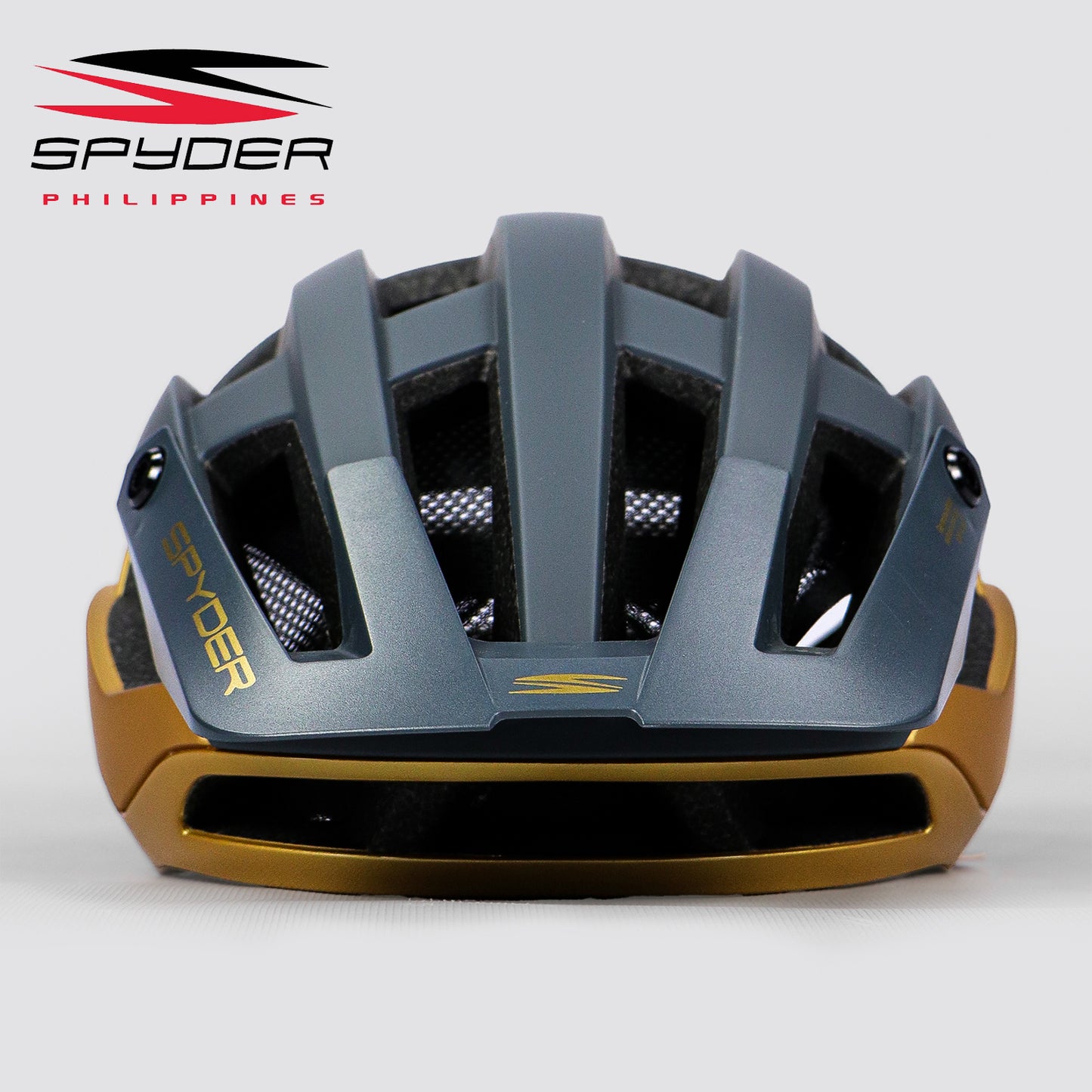 Spyder BERM MTB Fidlock Bike Helmet - Navy Blue / Gold
