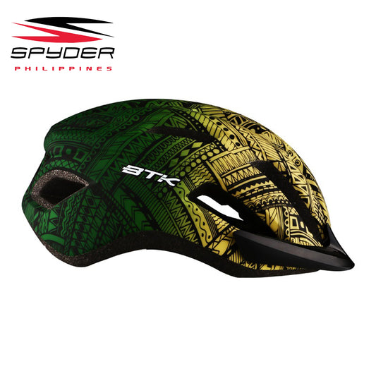Spyder BTK Ridge G S1 MTB Bike Helmet - Lime Green/Green