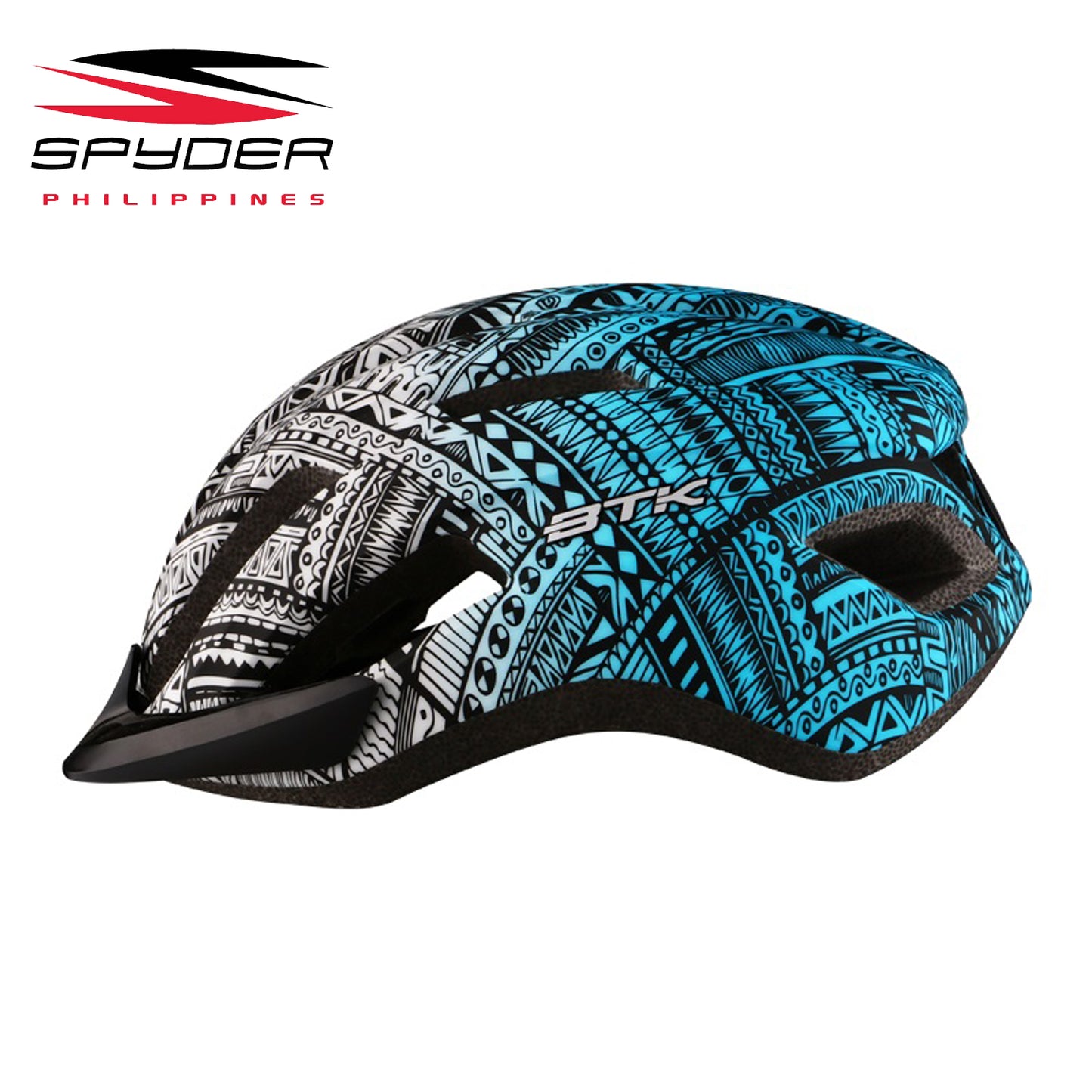 Spyder BTK Ridge G S1 MTB Bike Helmet - White/Blue