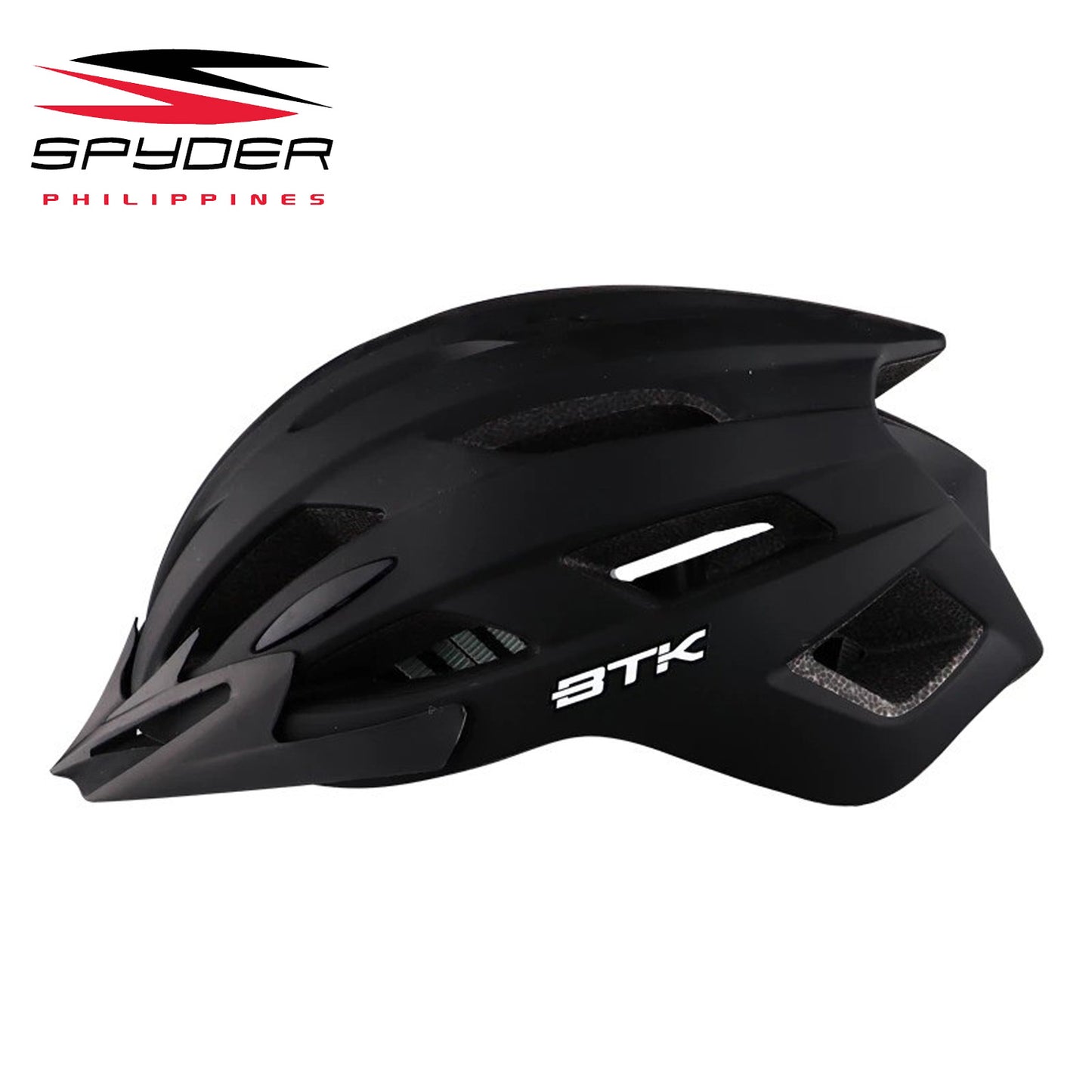 Spyder BTK Timber P S0 MTB Bike Helmet - Matte Black