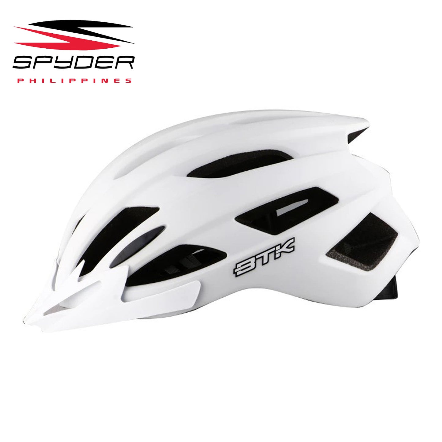 Spyder BTK Timber P S0 MTB Bike Helmet - White