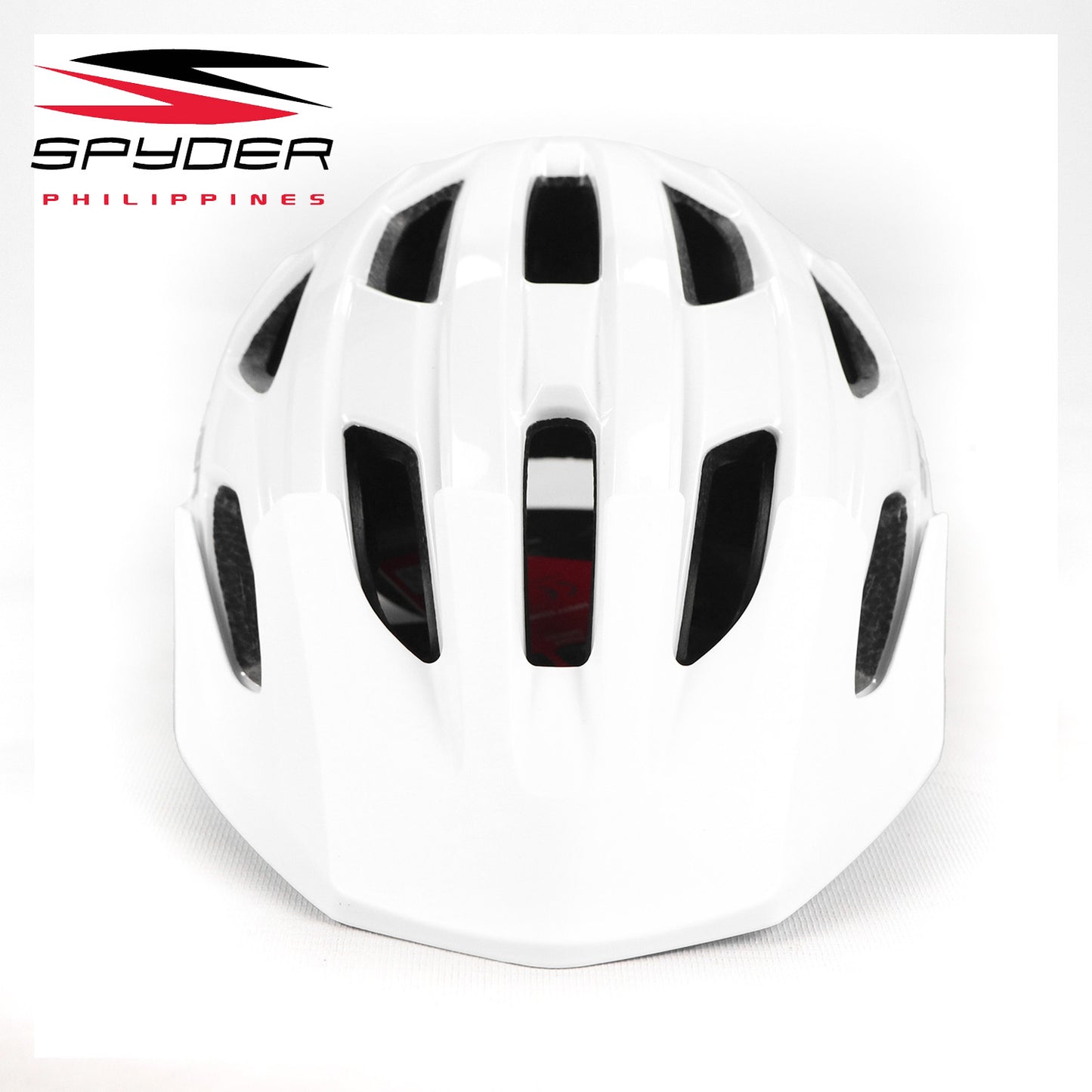 Spyder FUSE All-Mountain / Trail MTB Helmet - Pearl White