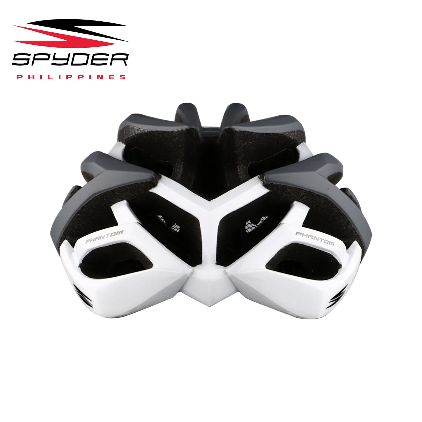 Spyder PHANTOM Bike Helmet for Road - Grey/White