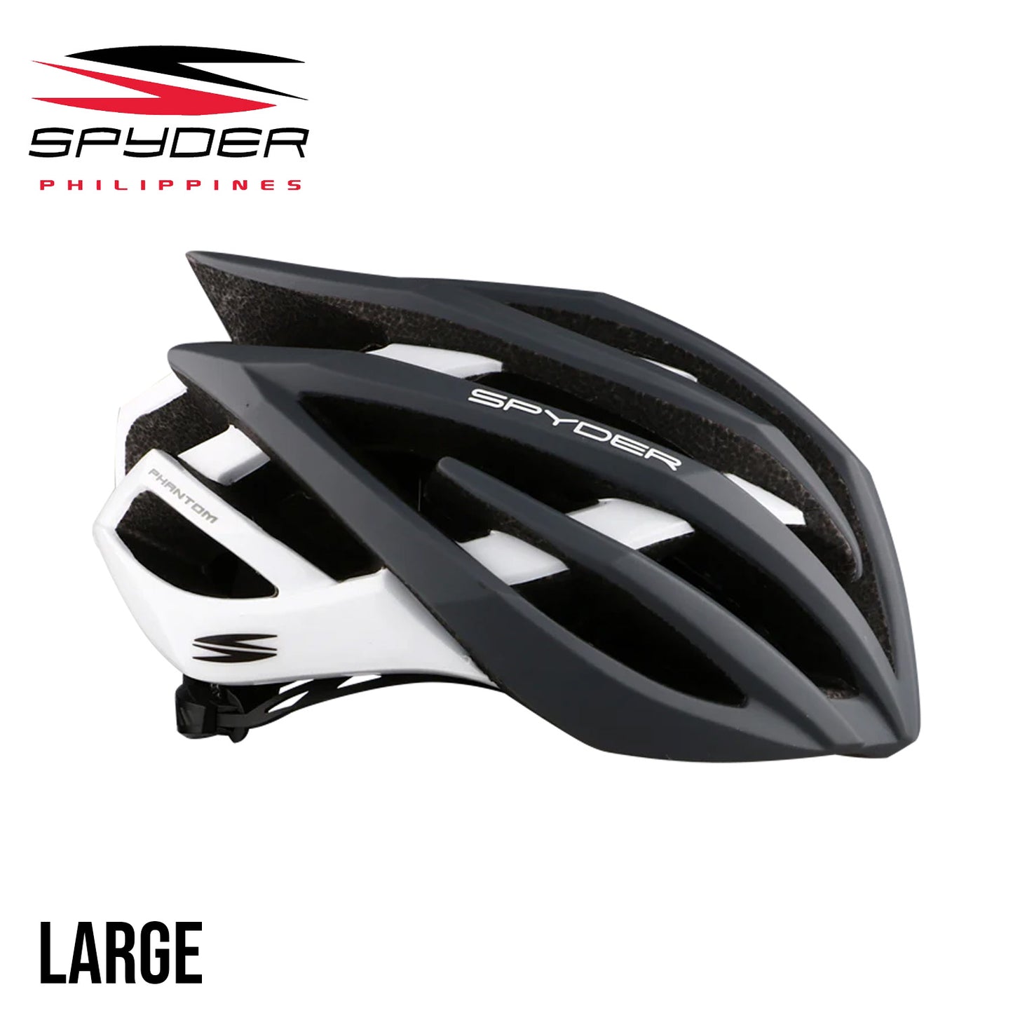 Spyder PHANTOM Bike Helmet for Road - Grey/White