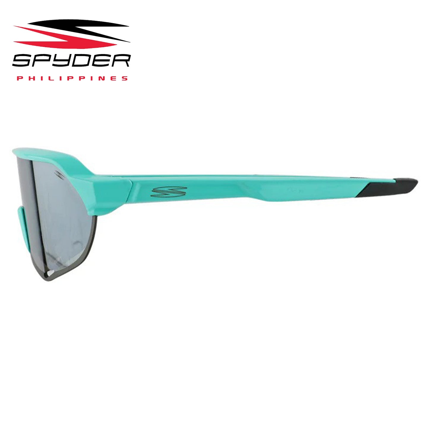 Spyder Tarmac (PCM) Polycarbonate Mirrored Performance Eyewear - 7S111 Aqua Blue/Smoke