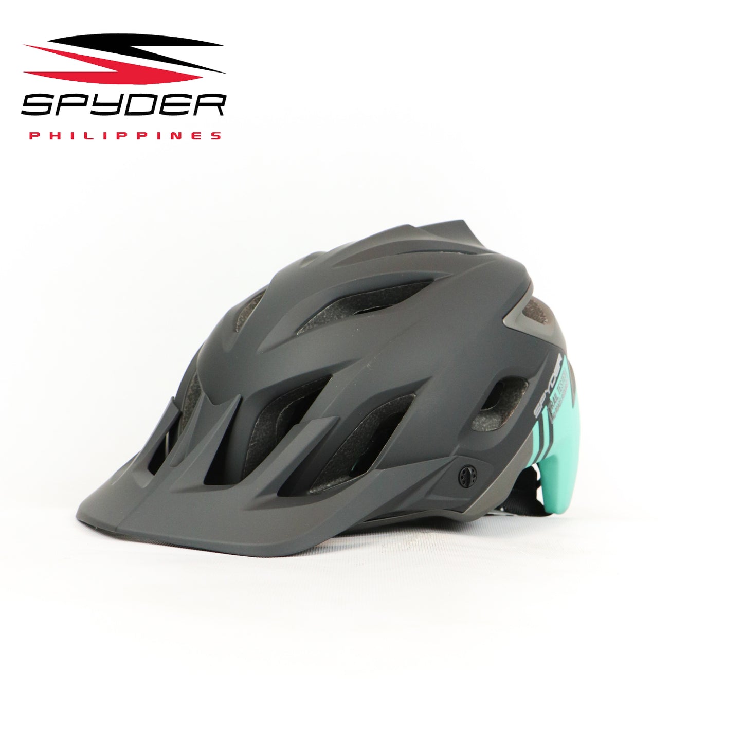 Spyder SpinTech MTB Bike Helmet with MagLock Ultra-Lightweight - Black/Green