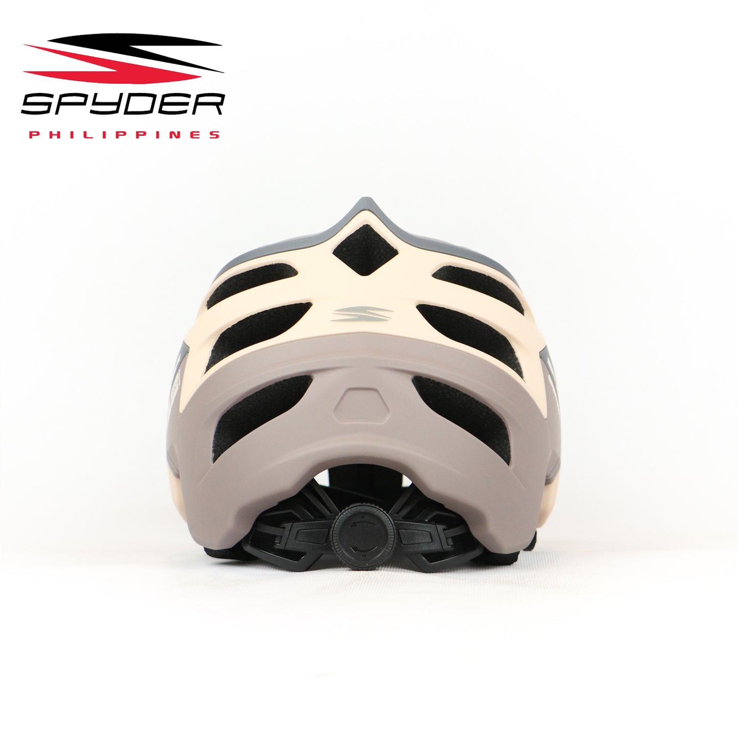 Spyder SpinTech MTB Bike Helmet with MagLock Ultra-Lightweight - Gray/Sand