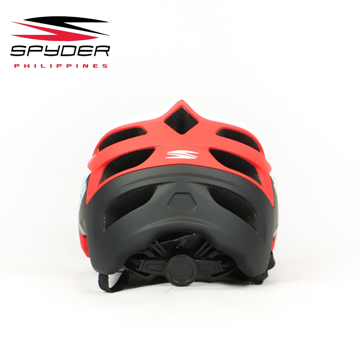 Spyder SpinTech MTB Bike Helmet with MagLock Ultra-Lightweight - White/Red