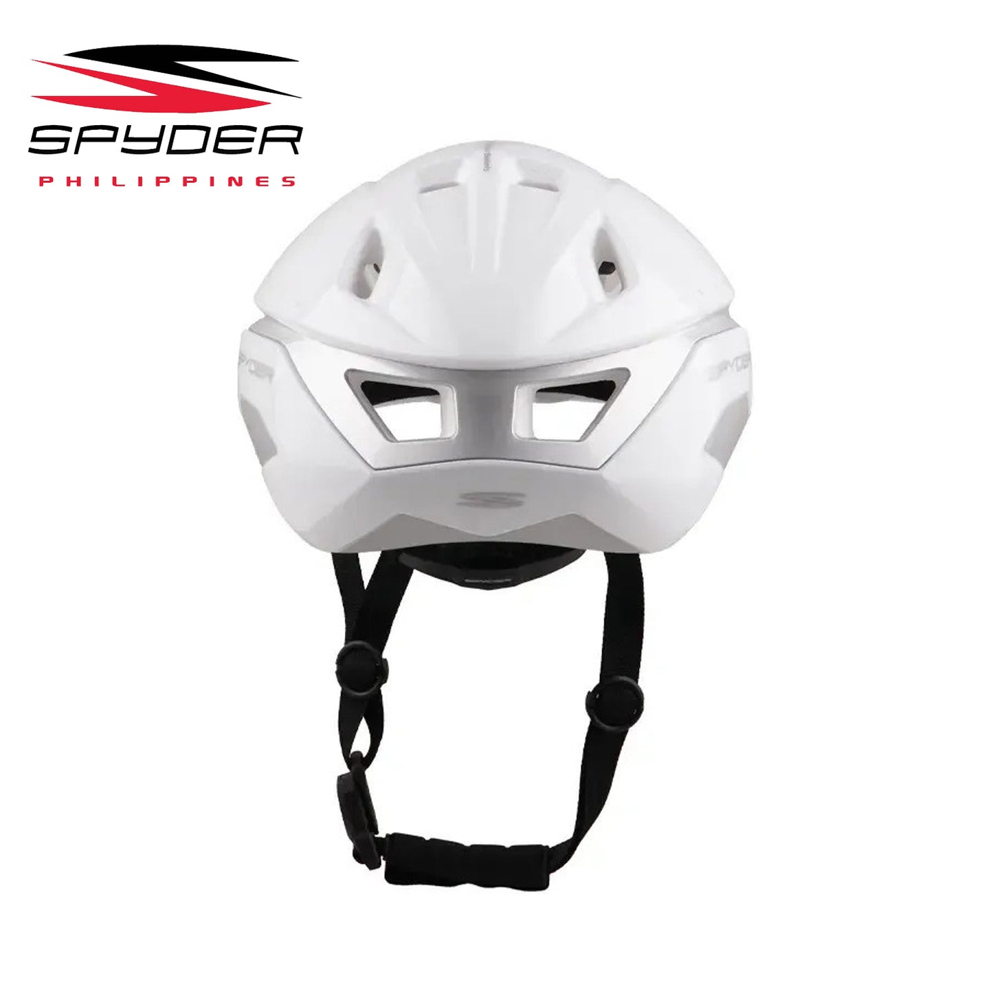 Spyder VELO II Ultra Lightweight Megaflow Road Bike Helmet - White / Silver