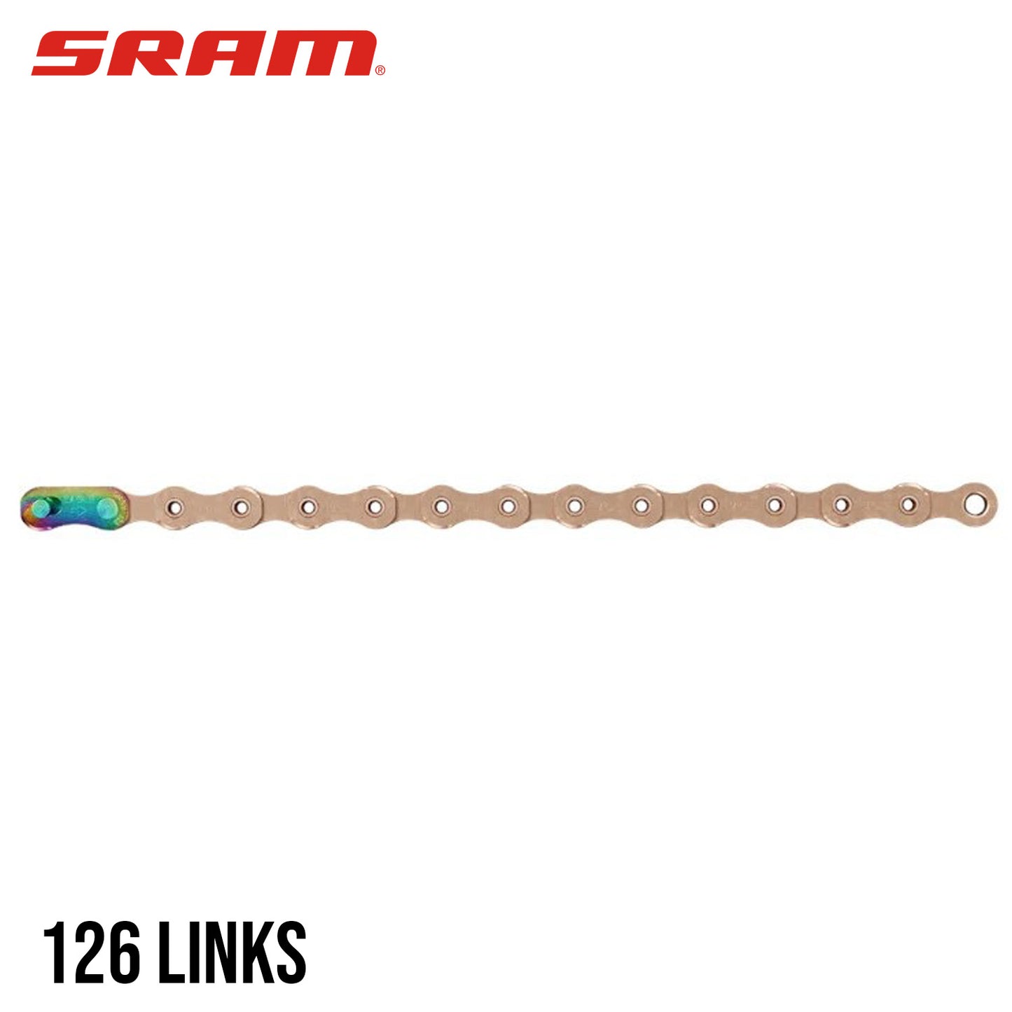 SRAM XX1 Eagle PC 1290 12-Speed Bike Chain - Copper
