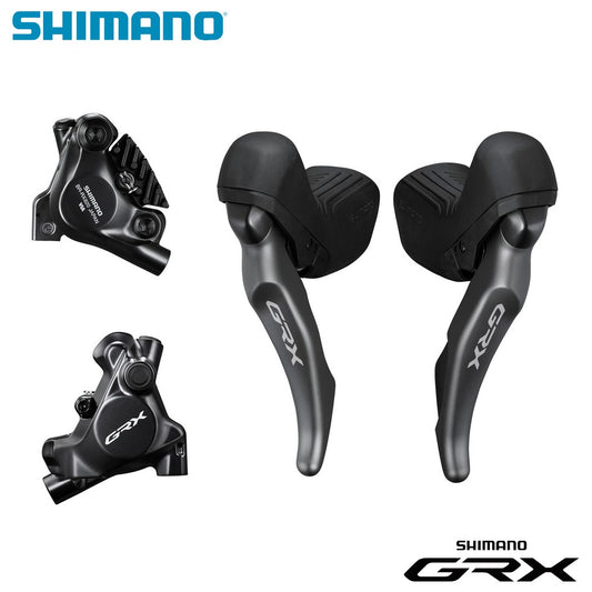 Shimano GRX RX820 STI Shifter Hydraulic Disc Brake Dual Control Lever, 2x12-Speed Assembly