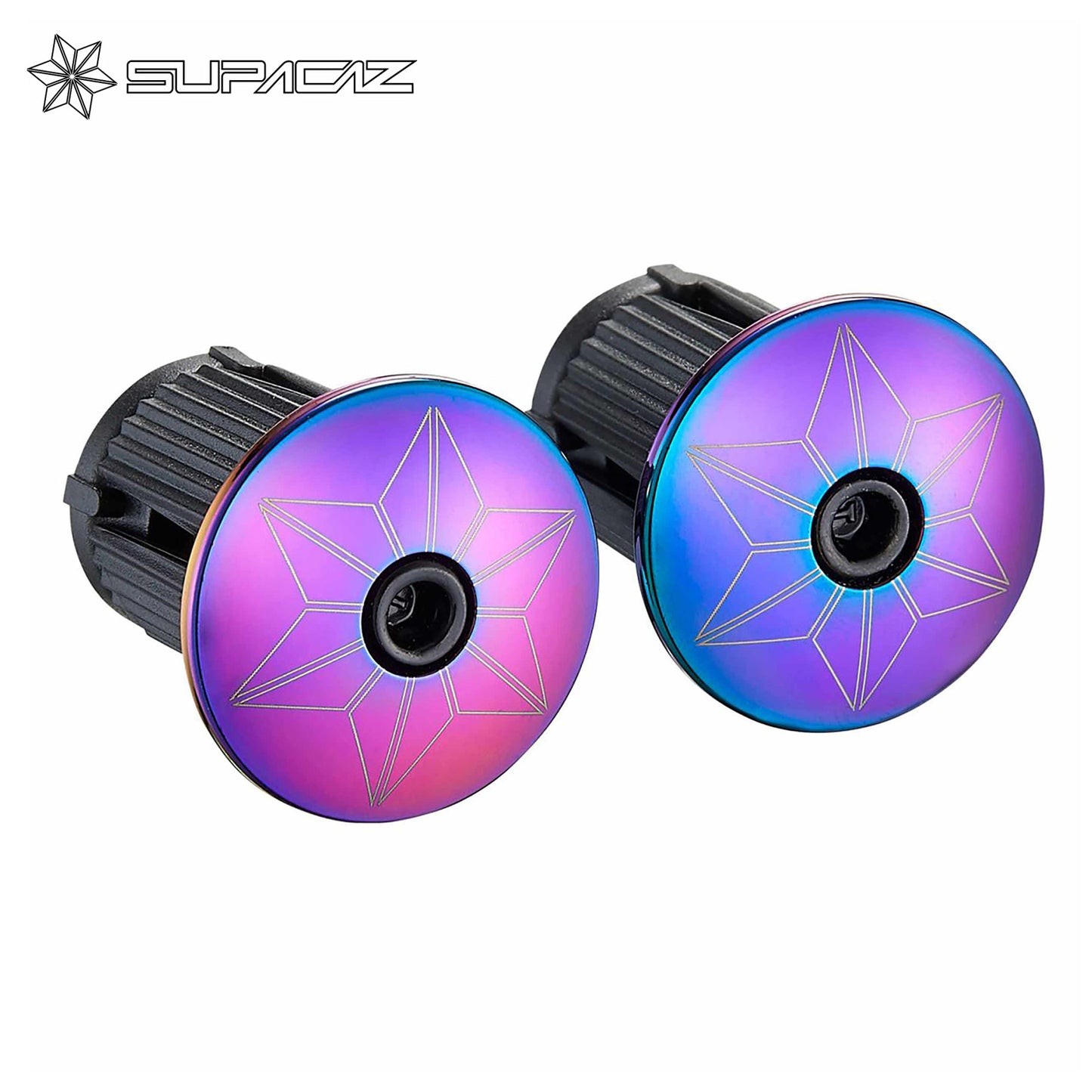 Supacaz Super Sticky Kush Splat Bar Tape - Oil Slick