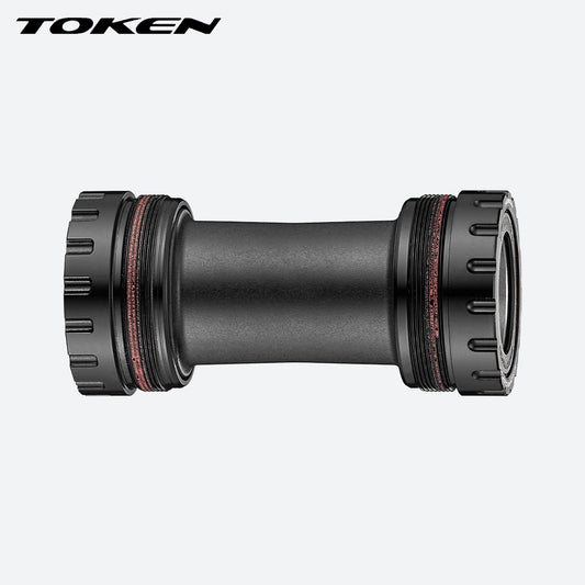 Token BB47R29 68mm Threaded Bottom Bracket T47 Outboard - Black