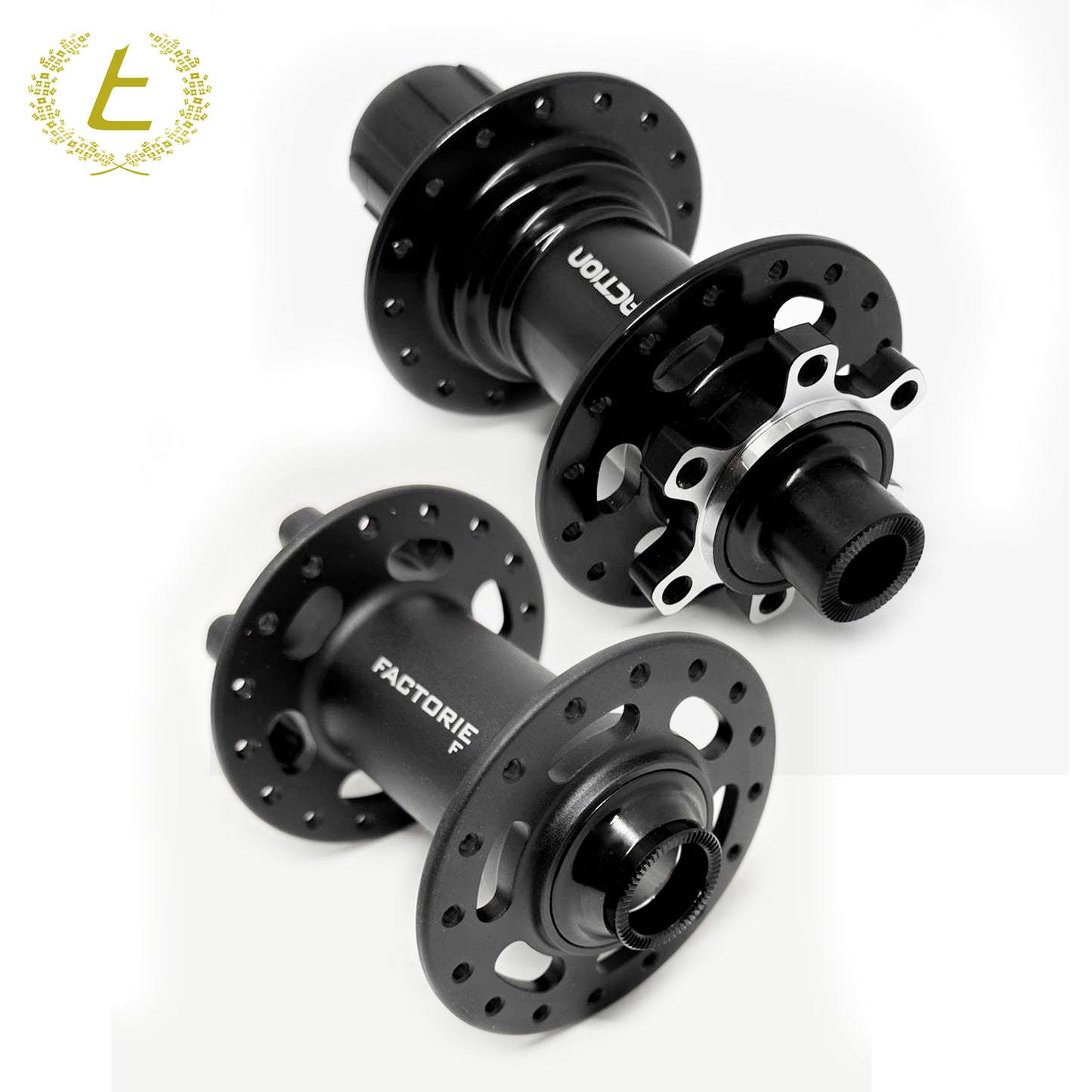 Traction MT005 Factorie Hub Set, 4 Pawls 32H - Black